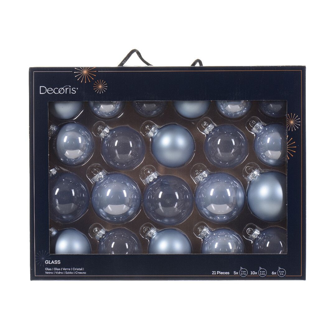 Набор ёлочных игрушек Шары, Kaemingk, 7 см | Фото 1