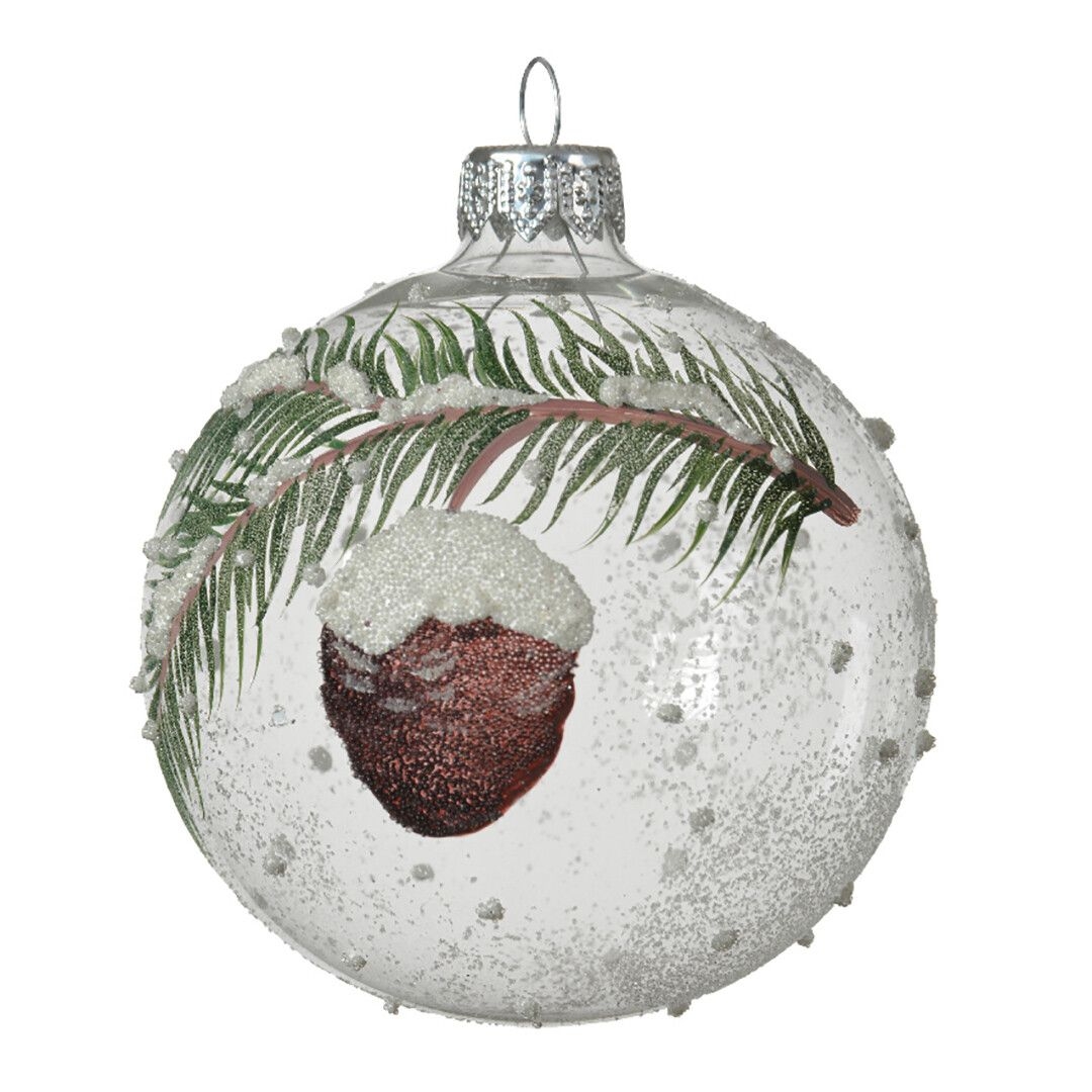Ёлочная игрушка Шар, Kaemingk, 8 см | Фото 1