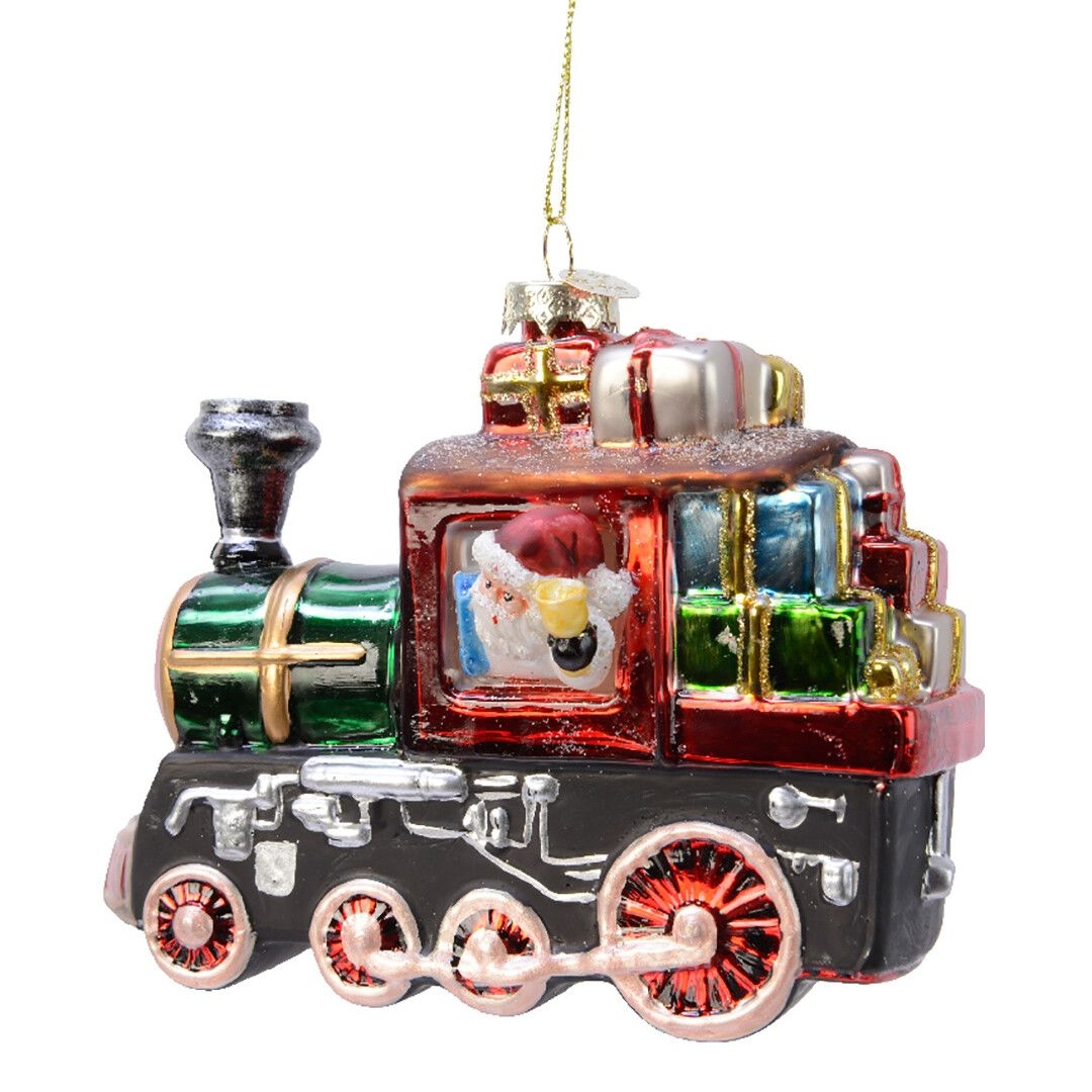 Ёлочная игрушка Поезд, Kaemingk, 13,5 см | Фото 1
