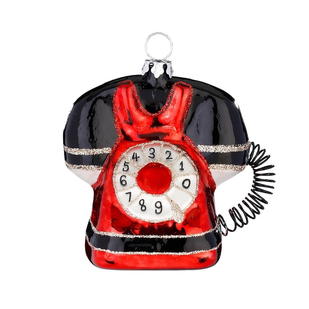 Ёлочная игрушка Телефон, Inges Magic, 8 см | Фото 1