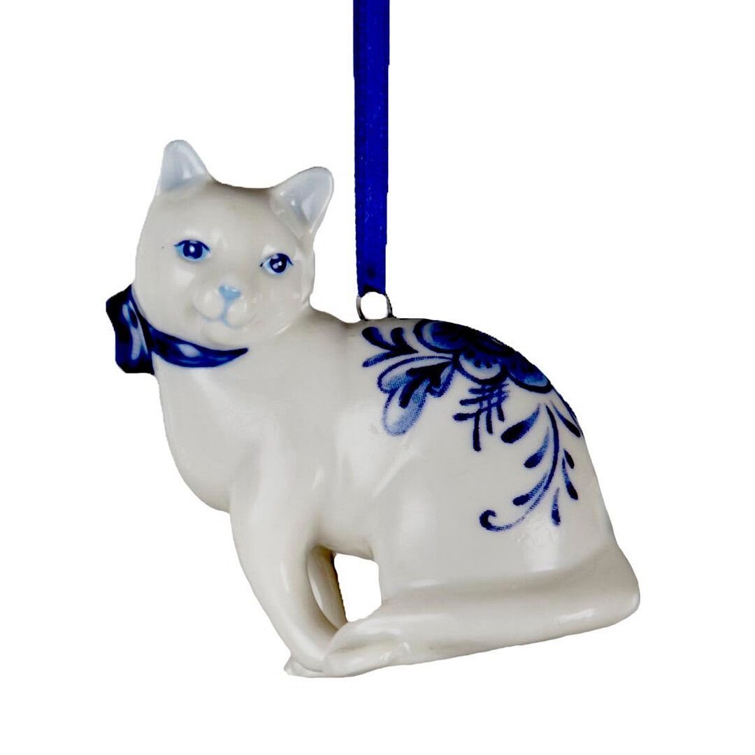Ёлочная игрушка Кот в ассортименте, Kurt S. Adler, 5 см | Фото 2