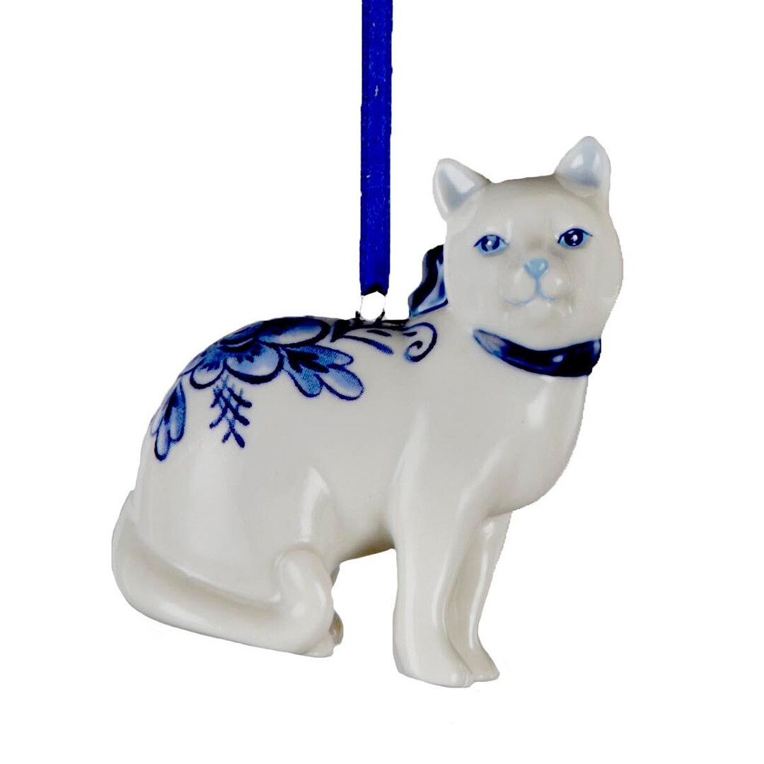 Ёлочная игрушка Кот в ассортименте, Kurt S. Adler, 5 см | Фото 1