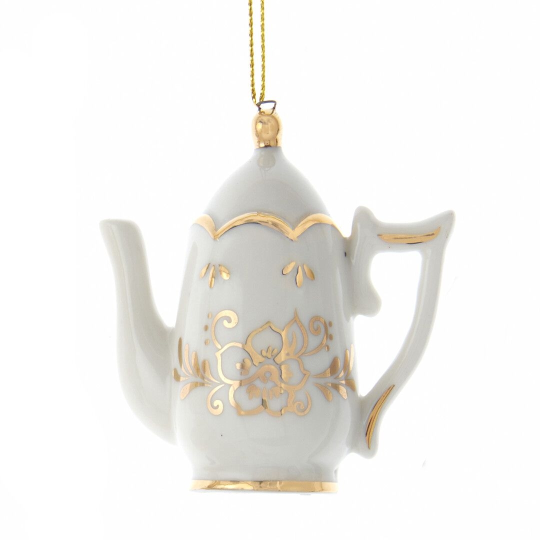 Ёлочная игрушка Чайник в ассортименте, Kurt S. Adler, 7,5 см | Фото 2
