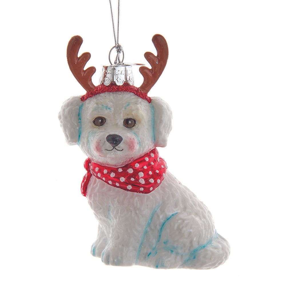 Ёлочная игрушка Собака, Kurt S. Adler, 8 см | Фото 1
