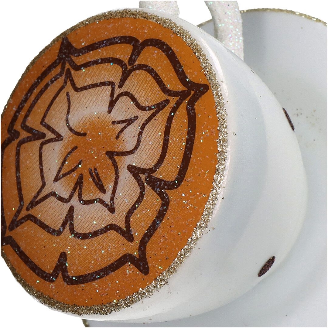 Ёлочная игрушка Чашка кофе, Kersten, 9 см | Фото 3