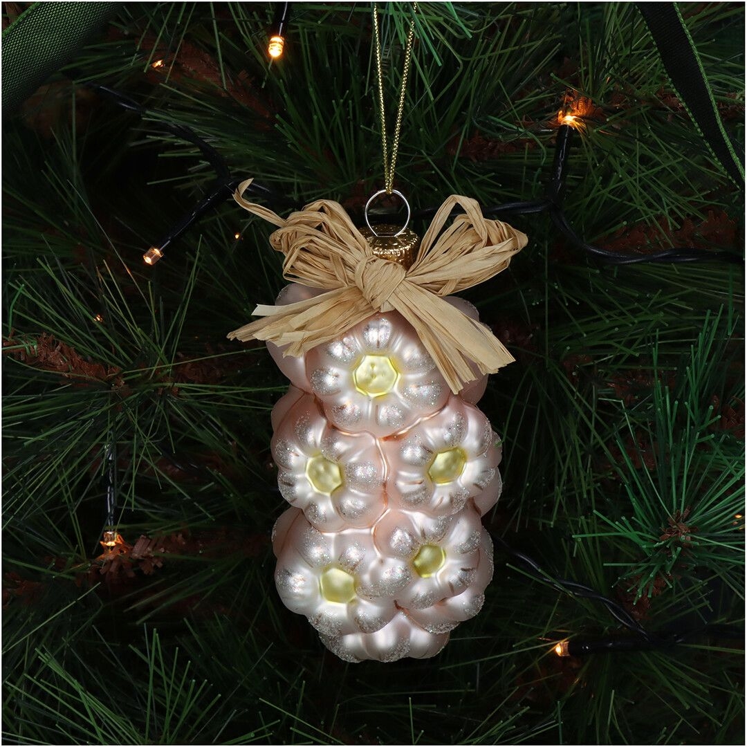 Ёлочная игрушка Чесночная нить, Kersten, 10,7 см | Фото 2