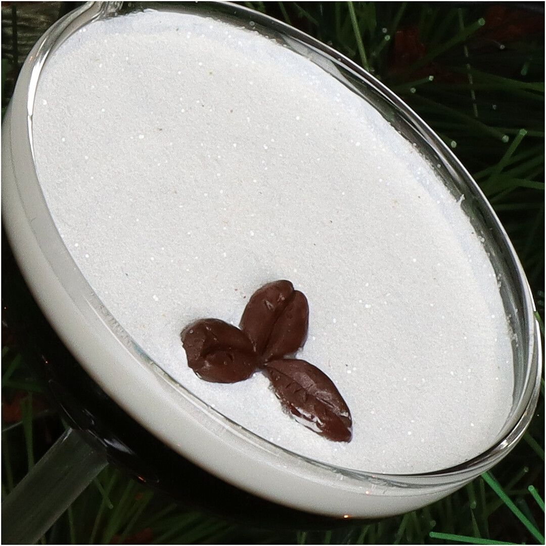 Ёлочная игрушка Мартини-экспрессо, Kersten, 8,9 см | Фото 4