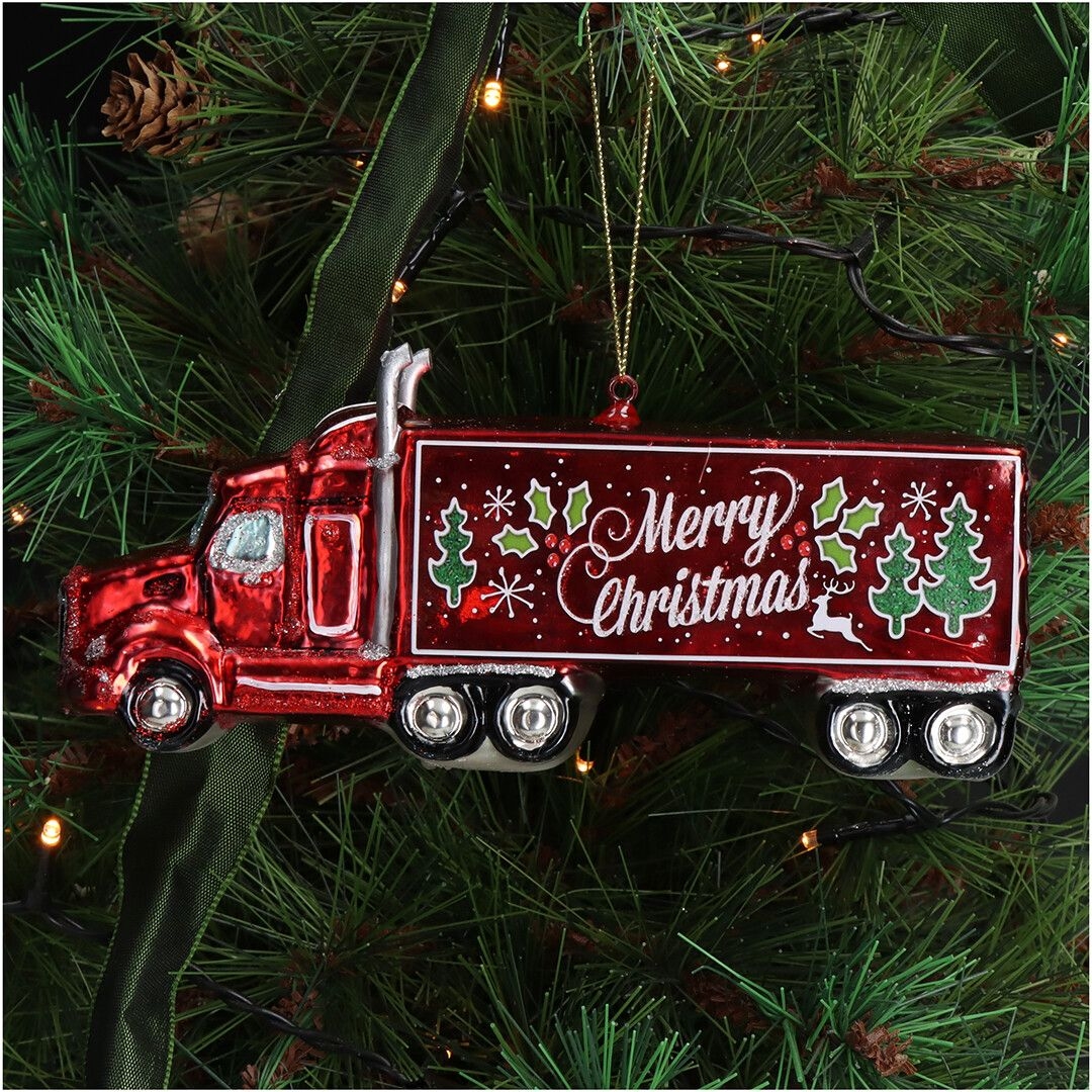 Ёлочная игрушка Грузовик, Kersten, 17,8 см | Фото 2