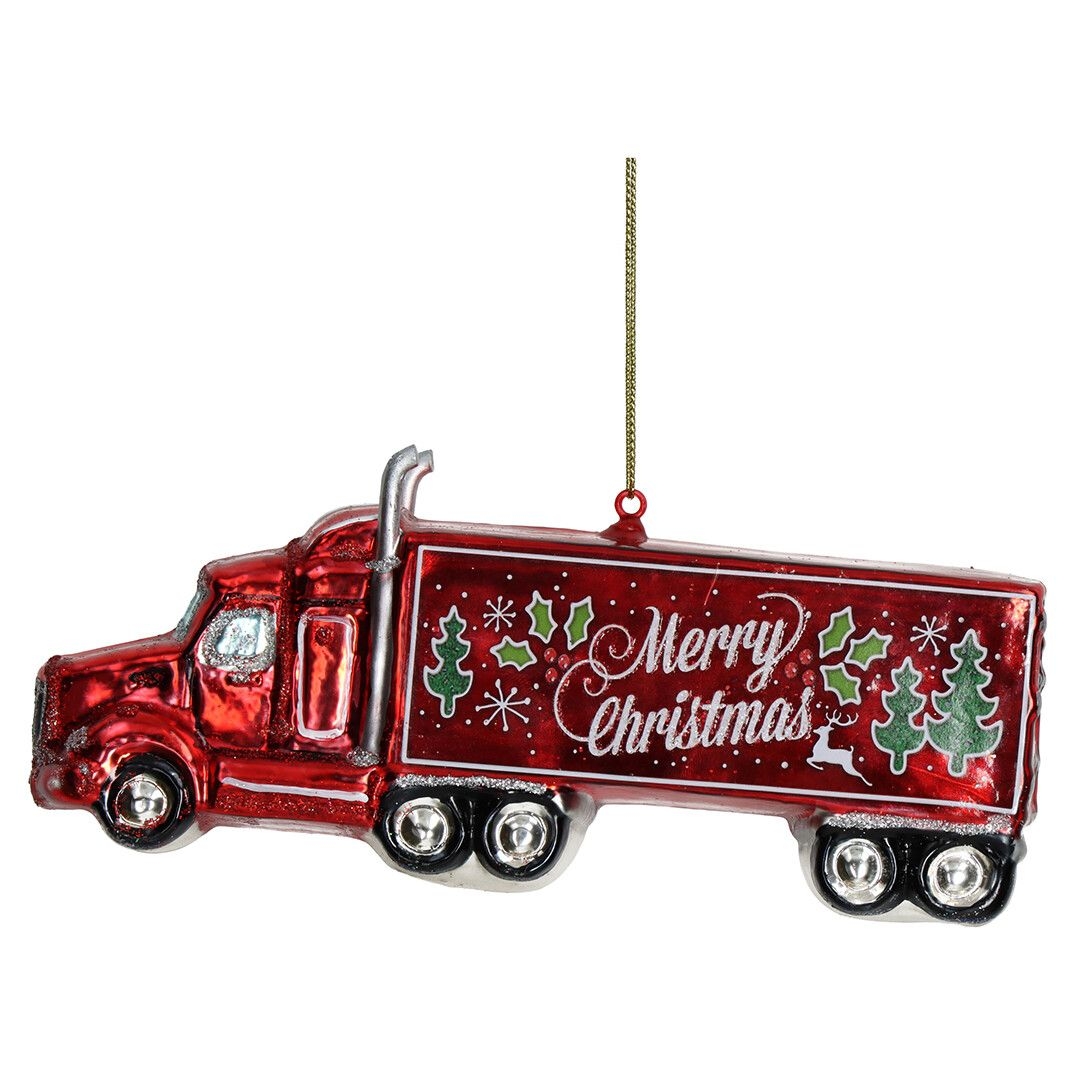 Ёлочная игрушка Грузовик, Kersten, 17,8 см | Фото 1