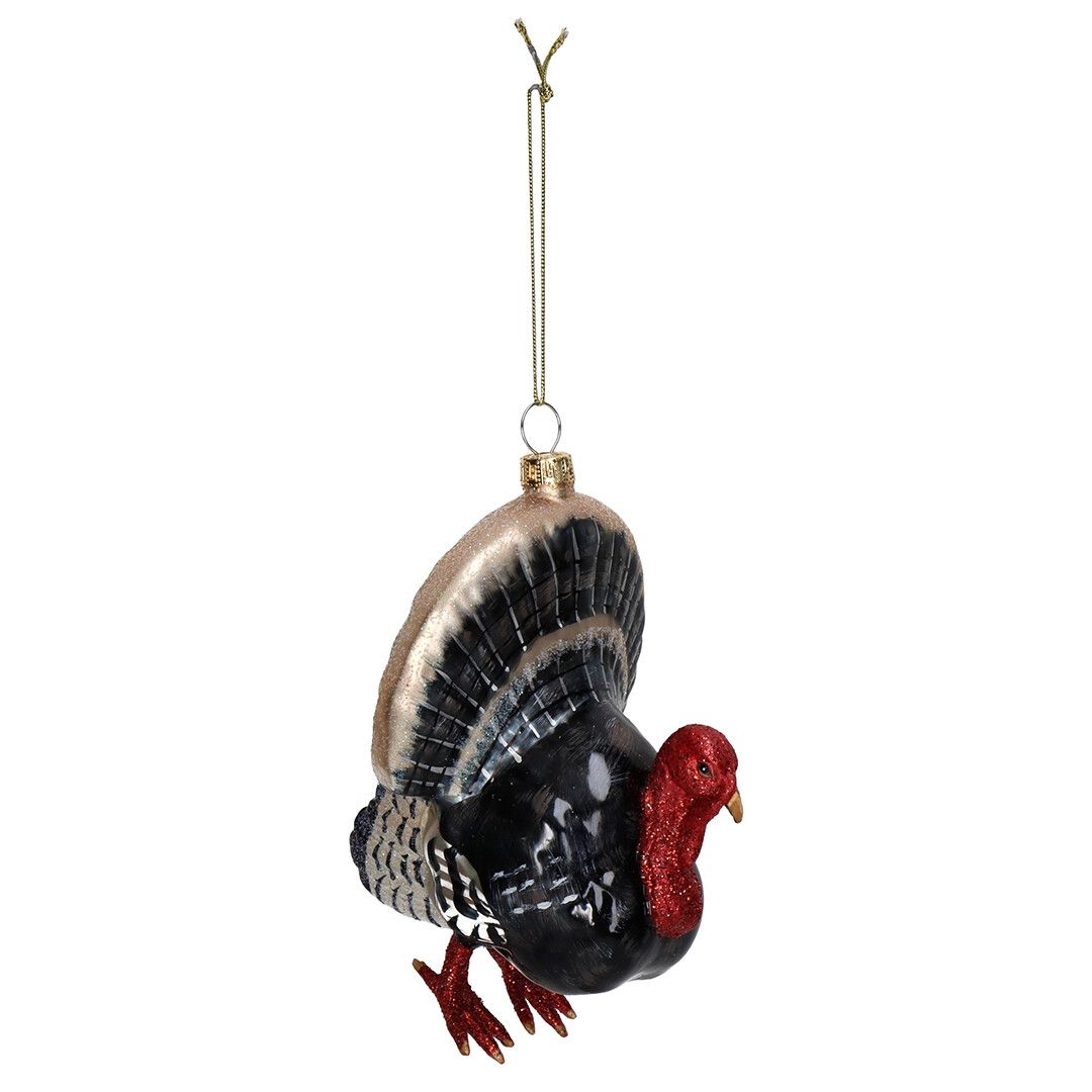 Ёлочная игрушка Индейка, Kersten, 12,5 см | Фото 4