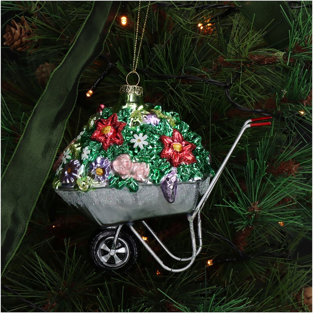 Ёлочная игрушка Тачка, Kersten, 13,3 см | Фото 2