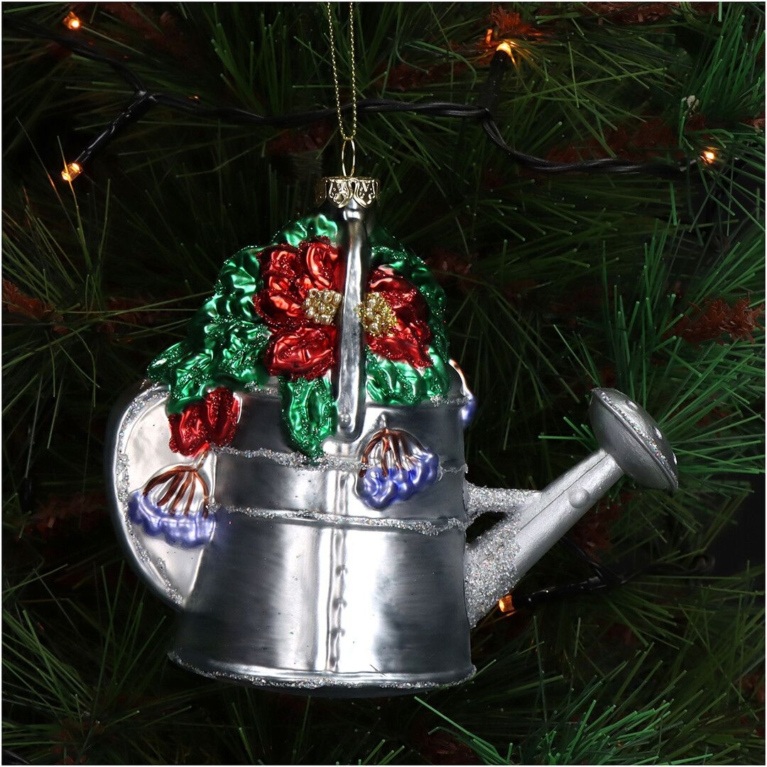 Ёлочная игрушка Лейка, Kersten, 11,4 см | Фото 2