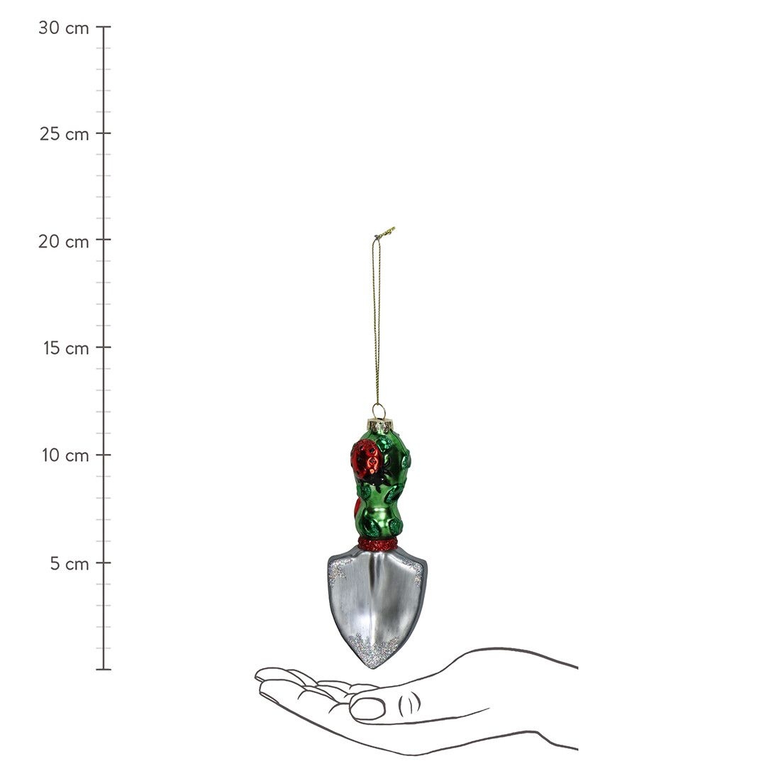 Ёлочная игрушка Садовая лопата, Kersten, 12,7 см | Фото 5