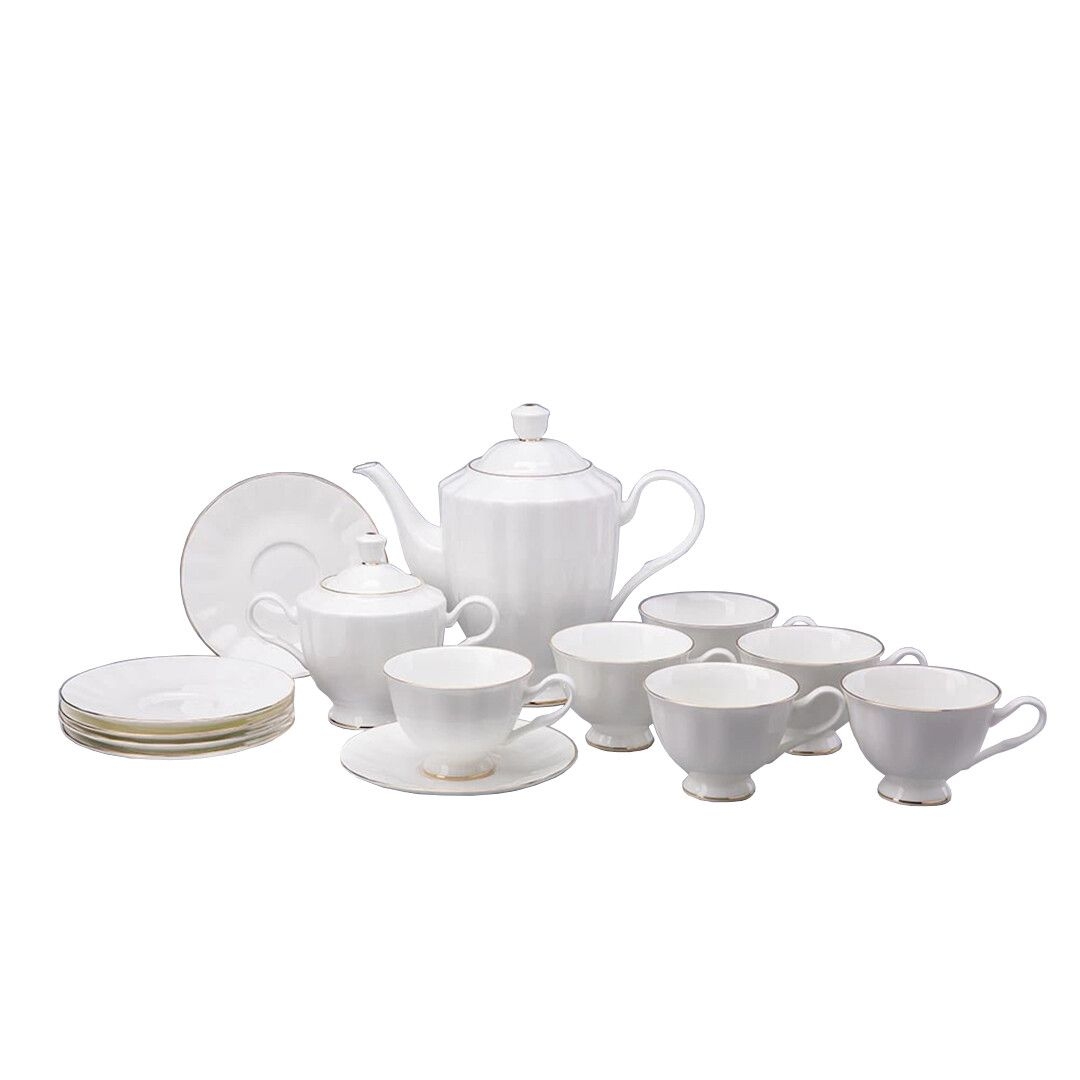 Сервиз чайный ИФЗ, Золотая лента | Фото 1