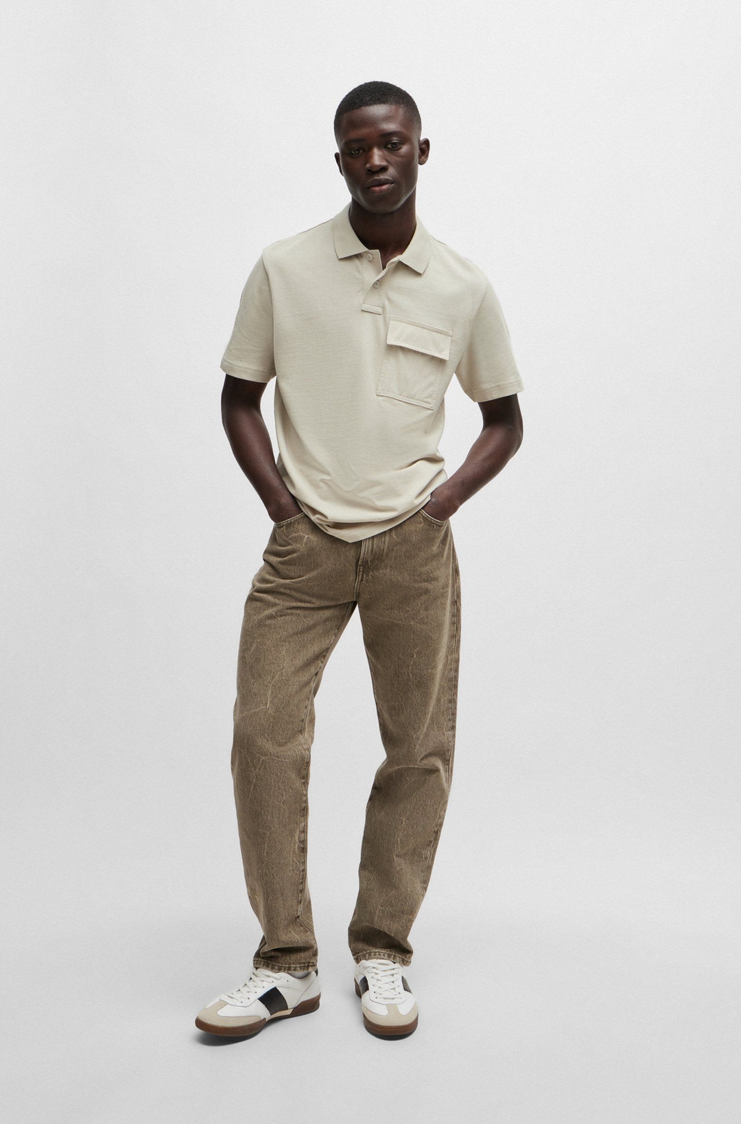 Мужское поло BOSS | Фото 3