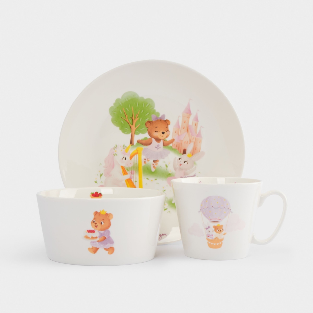 Набор детской посуды Anna Lafarg Fabulous animals | Фото 1
