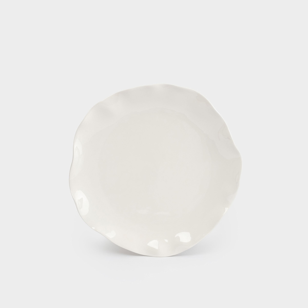 Тарелка обеденная Anna Lafarg White ocean | Фото 1