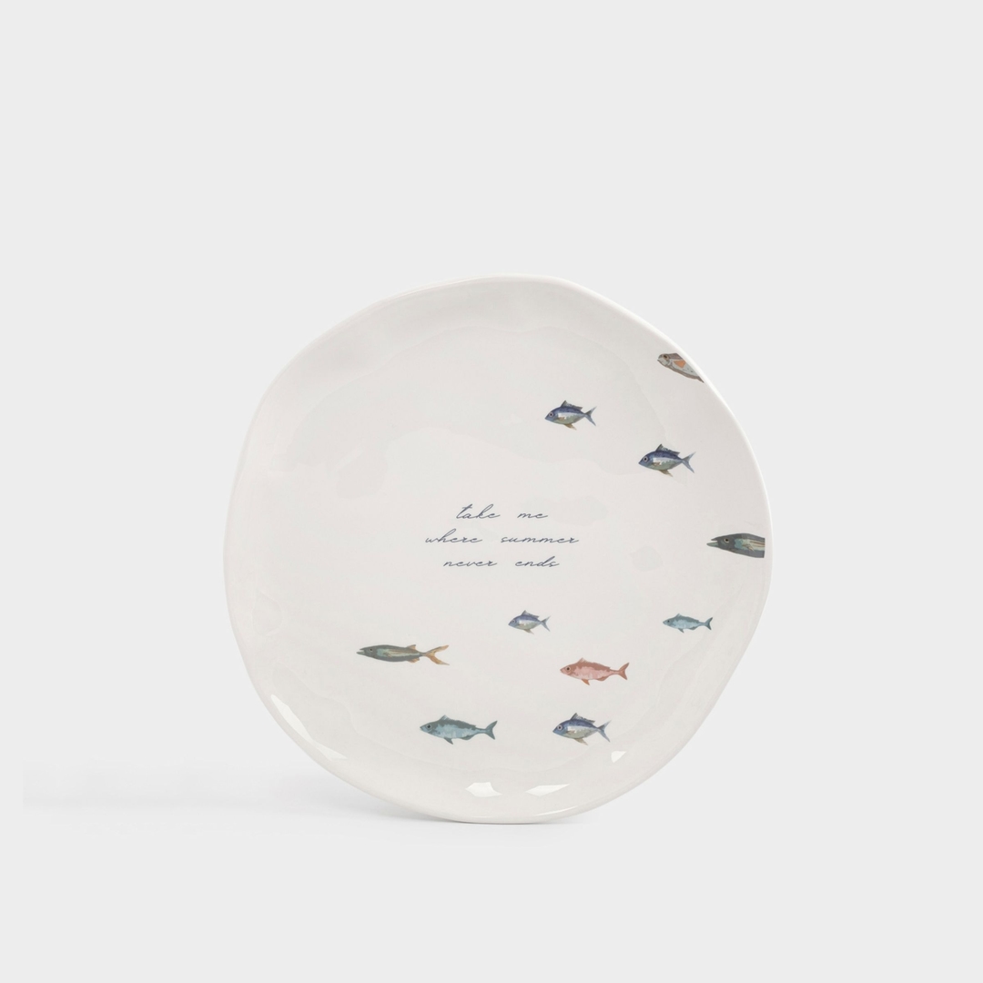 Тарелка обеденная Anna Lafarg Sea world | Фото 1