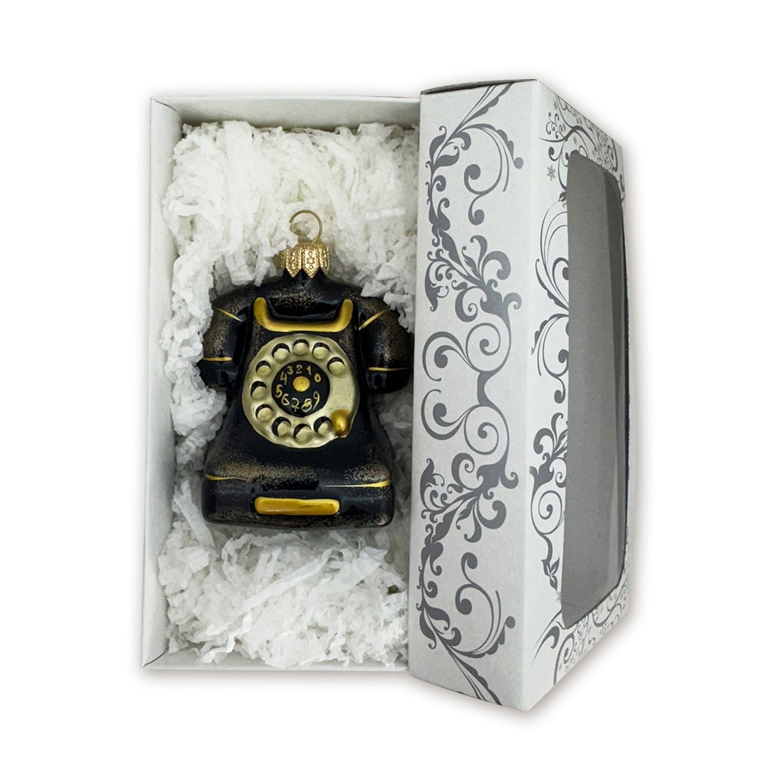 Ёлочная игрушка Телефон ретро Ленигрушка | Фото 2