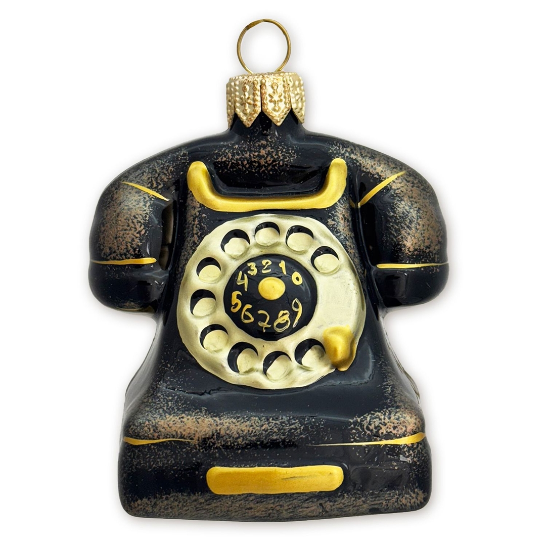 Ёлочная игрушка Телефон ретро Ленигрушка | Фото 1