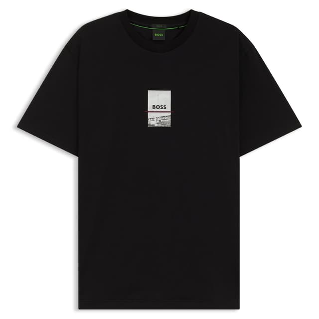Мужская футболка из эластичного хлопка BOSS Green