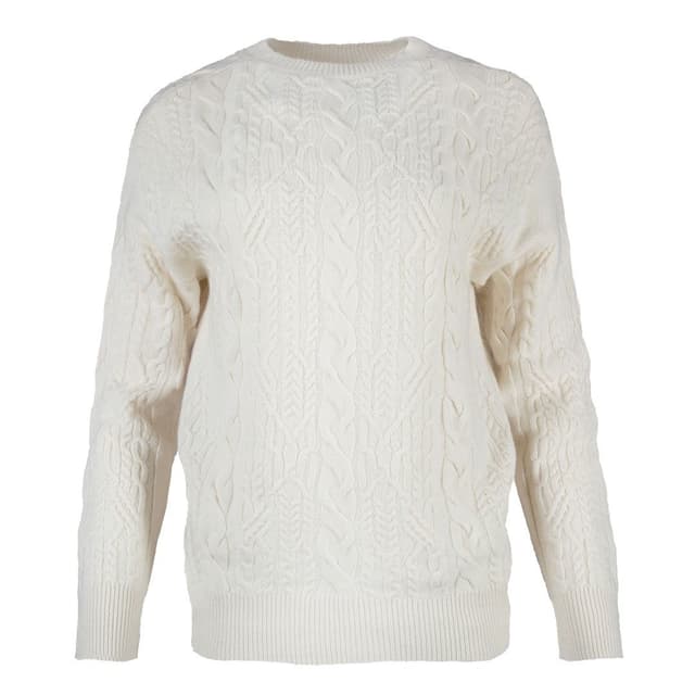 Женский кашемировый джемпер с косами MIR CASHMERE