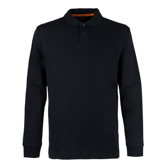 Мужское поло с длинными рукавами BOSS Orange