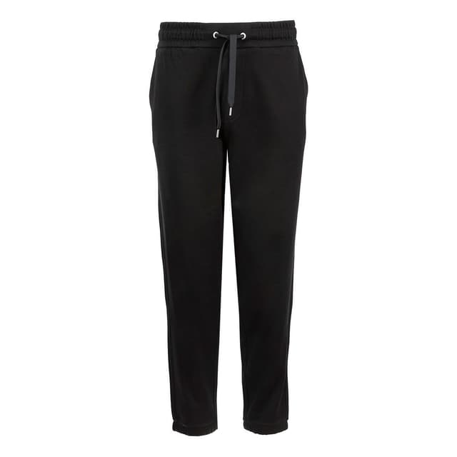 Мужские трикотажные брюки из хлопка BOSS Black