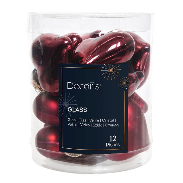 Набор ёлочных игрушек Сердце Kaemingk