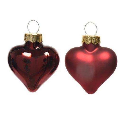 Набор ёлочных игрушек Сердце Kaemingk | Фото 2