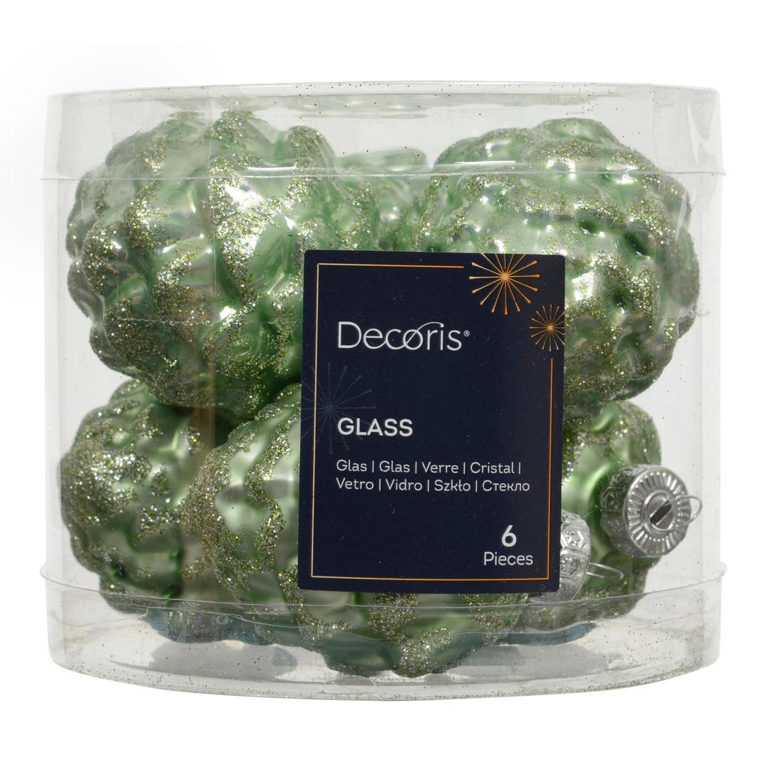 Набор ёлочных игрушек Шишки Kaemingk | Фото 1