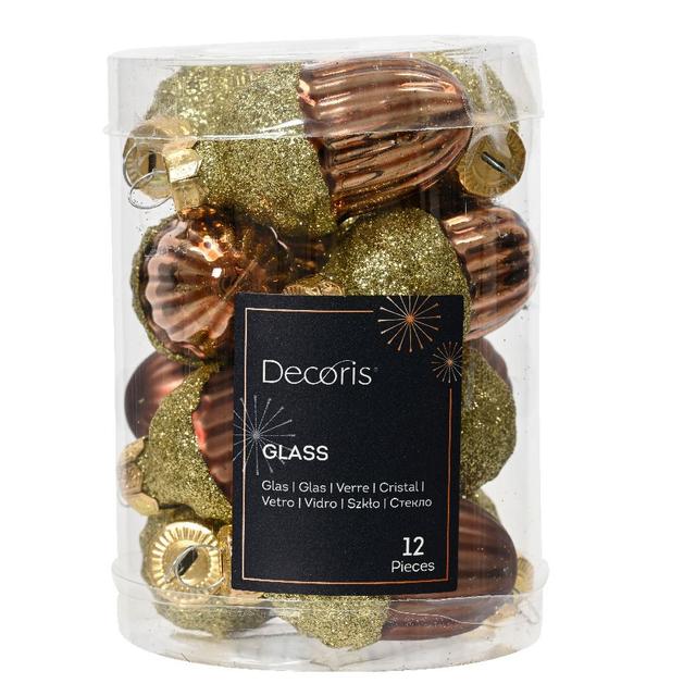 Набор ёлочных игрушек Жёлуди Kaemingk