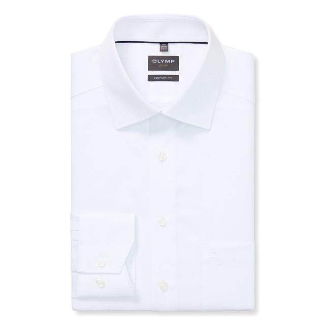 Мужская фактурная сорочка свободного кроя Olymp Luxor