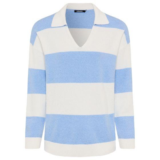 Женский джемпер в полоску Olsen