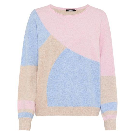 Женский джемпер с графическим принтом Olsen | Фото 1