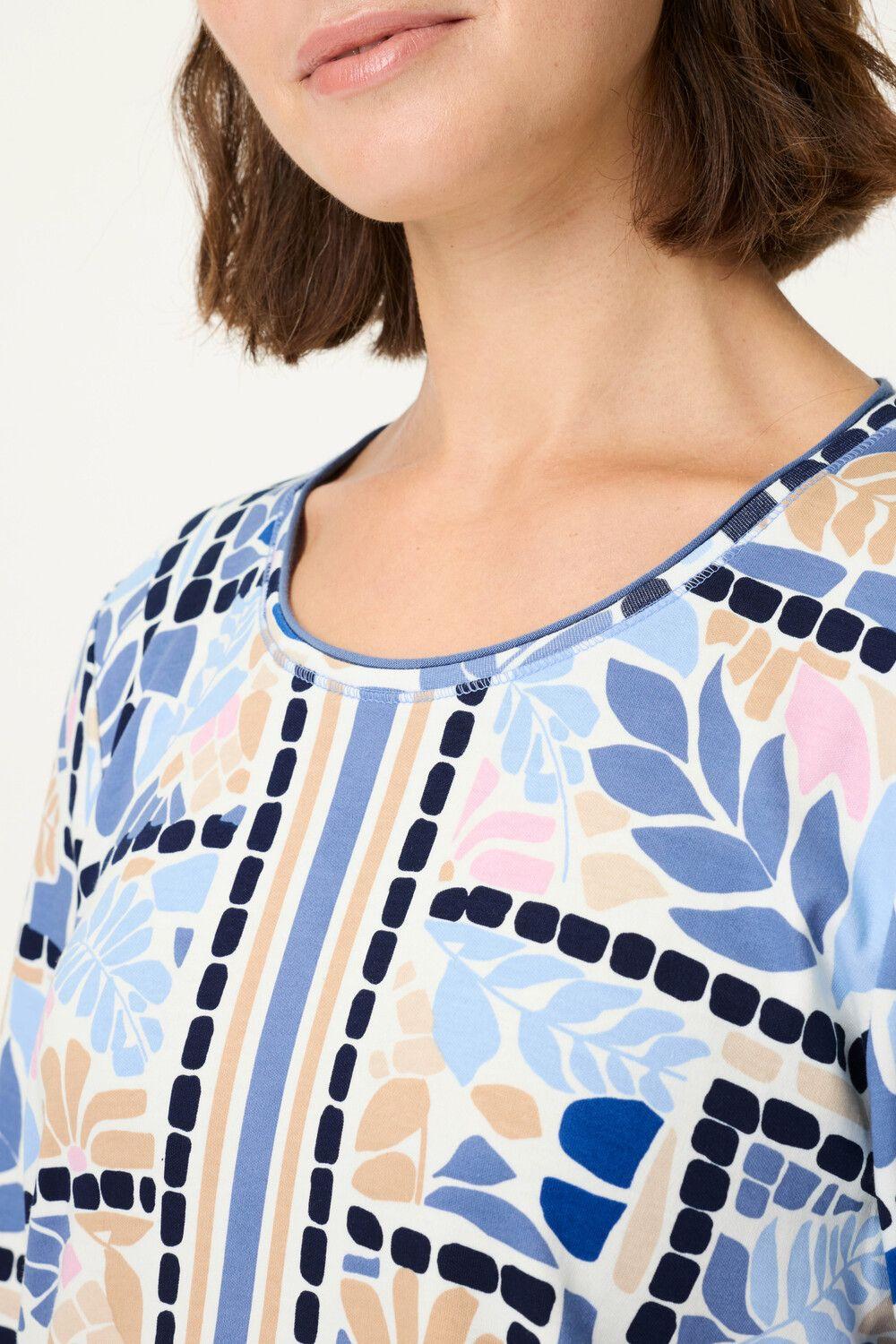 Женский хлопковый лонгслив Olsen | Фото 4