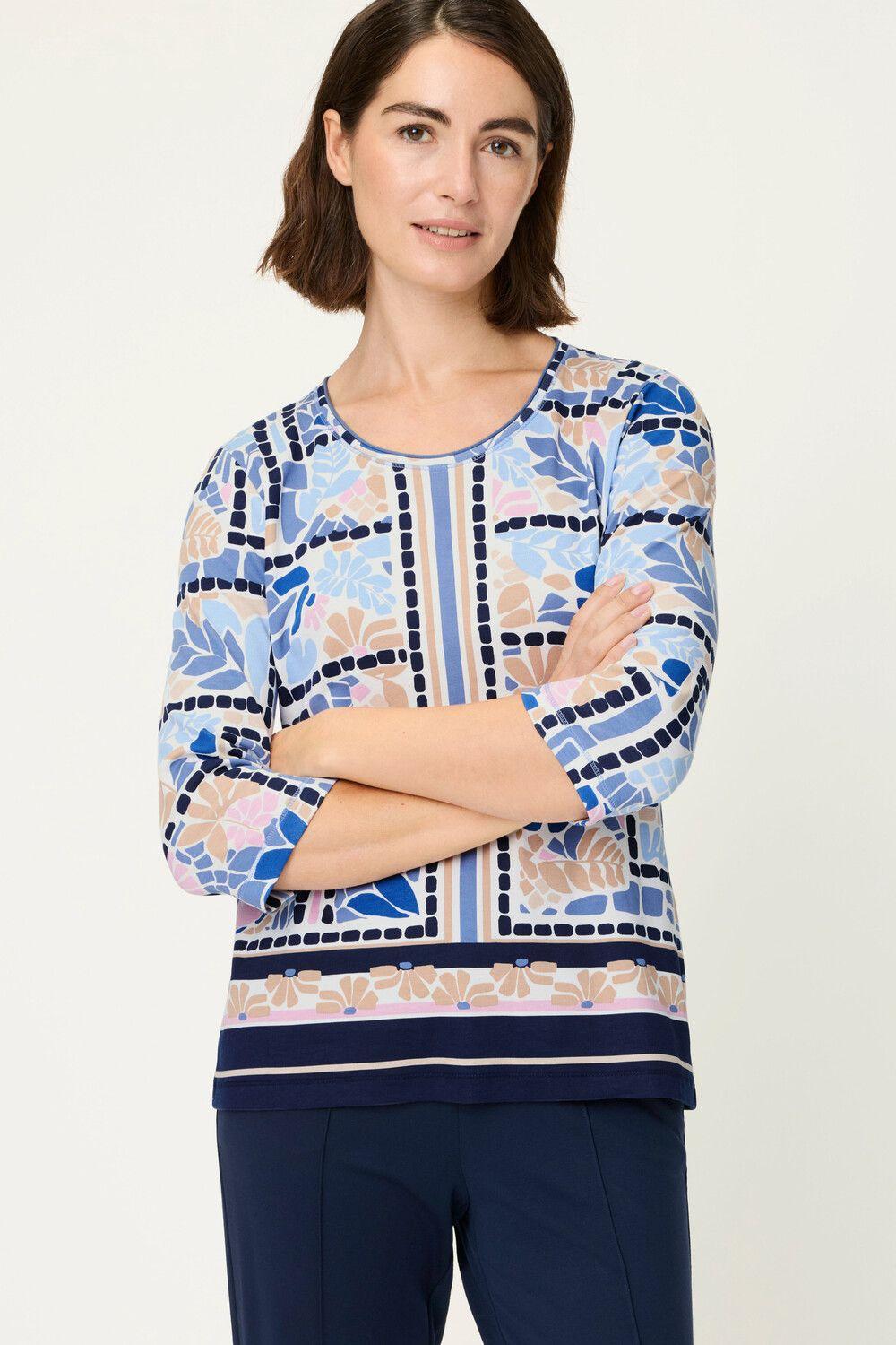 Женский хлопковый лонгслив Olsen | Фото 3