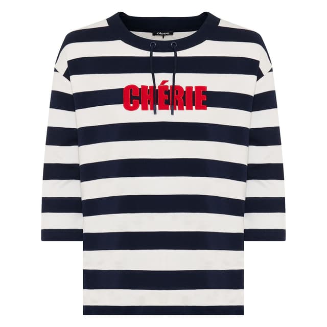 Женский свитшот в полоску Olsen