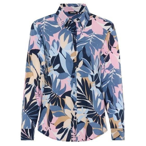 Женская блуза из вискозы с хлопком Olsen | Фото 1