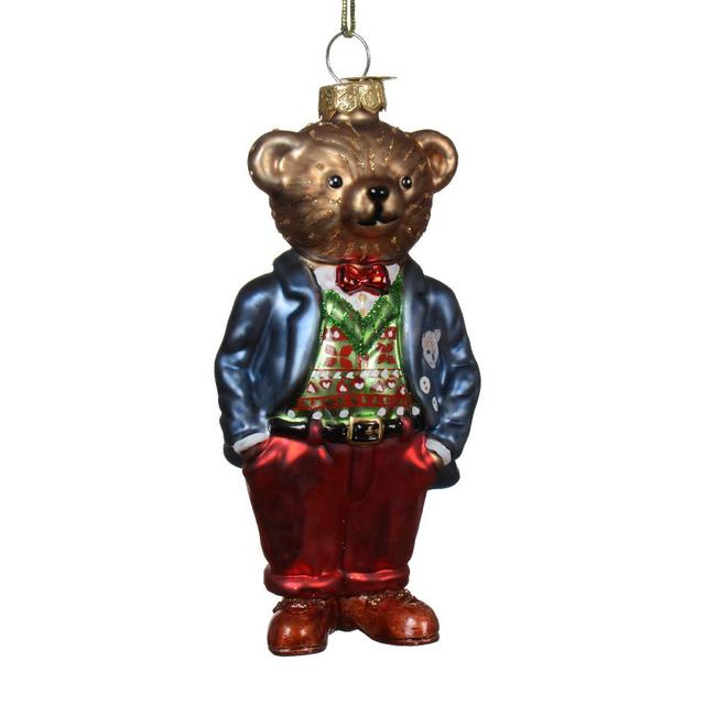 Ёлочная игрушка Медведь Kaemingk