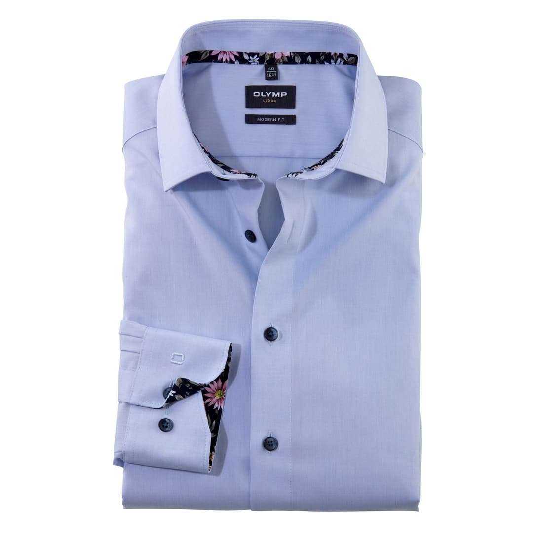 Мужская сорочка с удлиненными рукавами Olymp Luxor | Фото 1