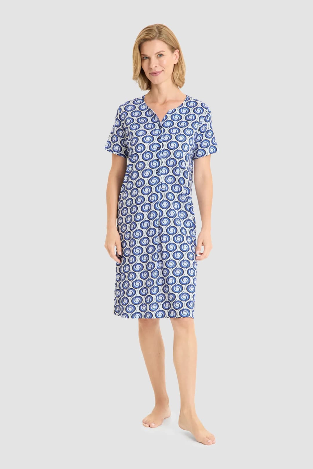 Женская ночная сорочка из хлопка и модала Rosch | Фото 2