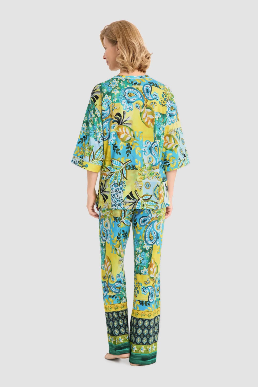 Женская пижама из хлопка и модала Rosch | Фото 3