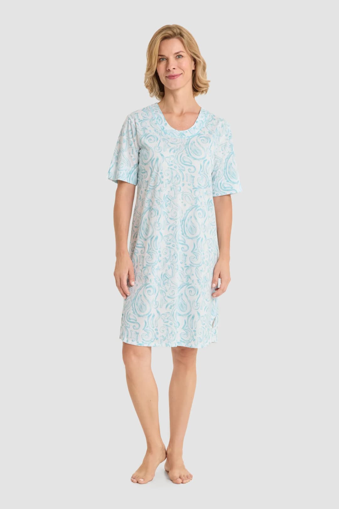 Женская хлопковая ночная сорочка Rosch | Фото 2