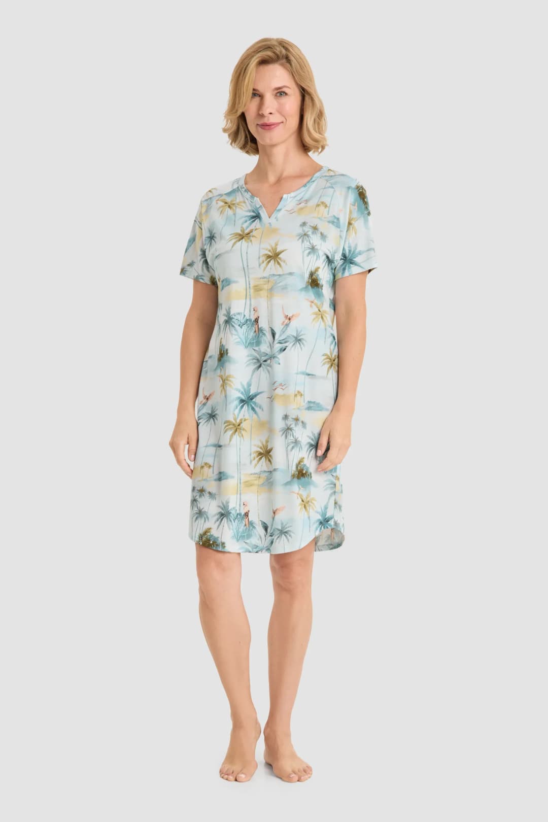 Женская ночная сорочка из хлопка и модала Rosch | Фото 2