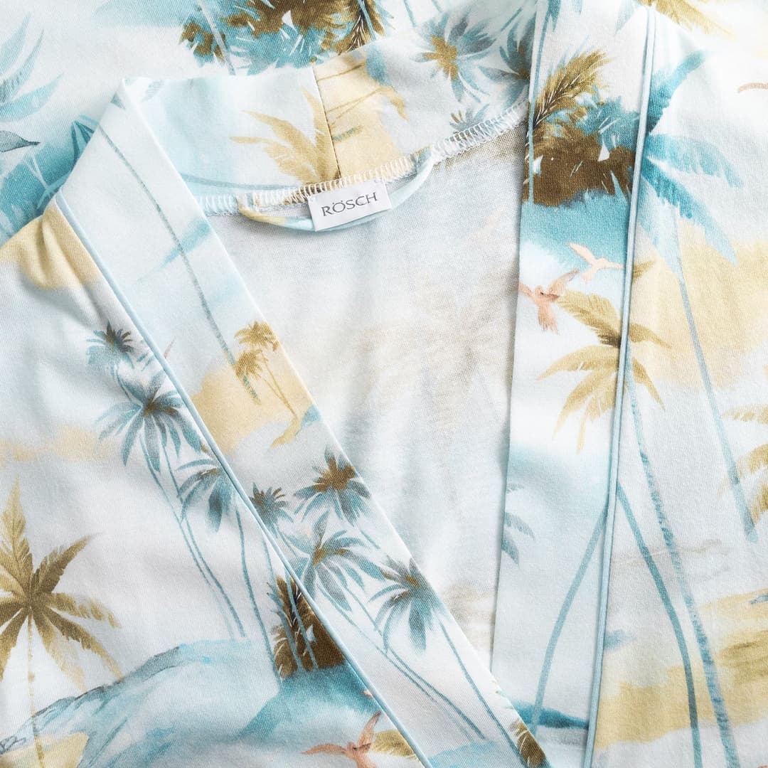 Женский халат из хлопка и модала Rosch | Фото 4