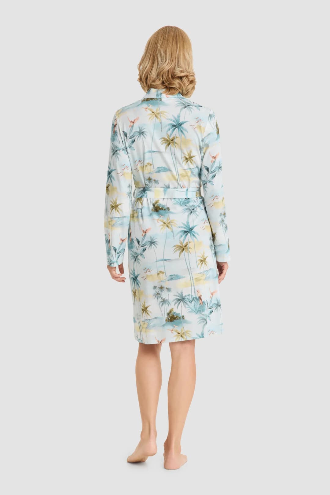 Женский халат из хлопка и модала Rosch | Фото 3