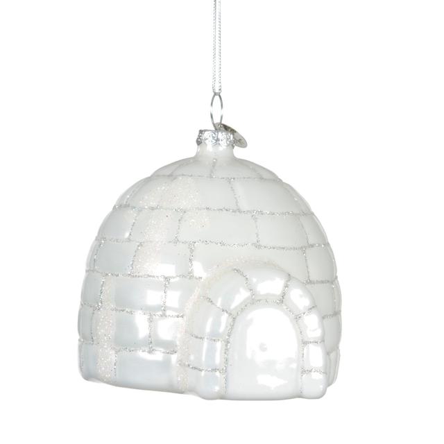 Ёлочная игрушка Иглу Kaemingk