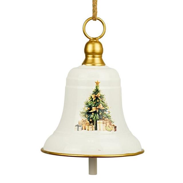 Ёлочная игрушка Колокольчик с ёлкой