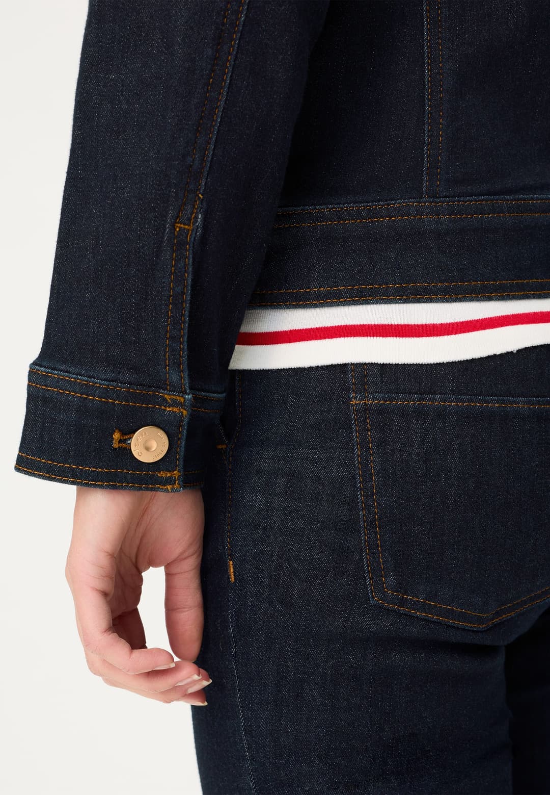 Женская джинсовая куртка Olsen | Фото 5